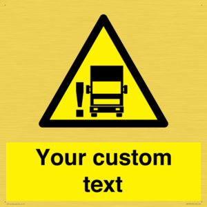 Custom warning blindspot